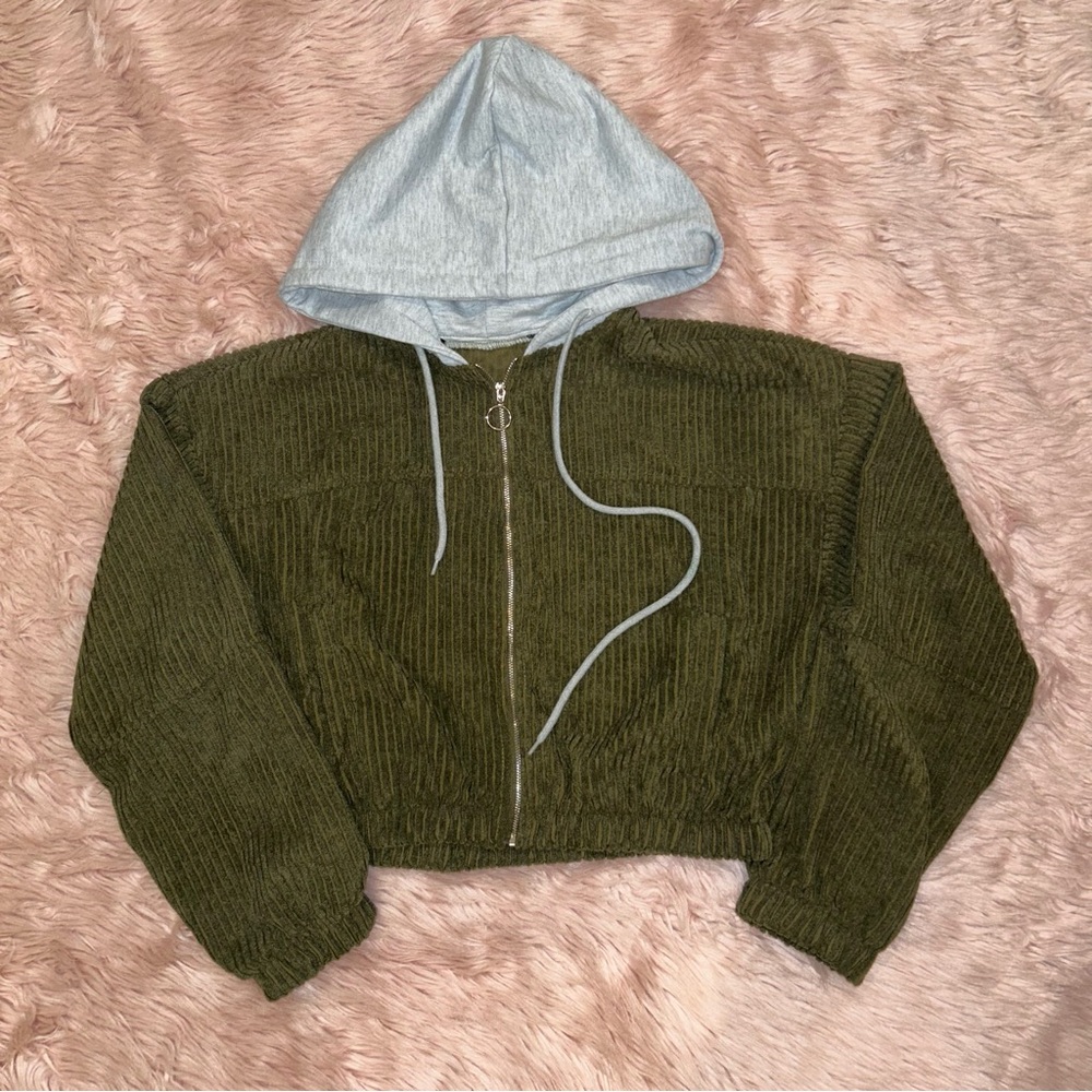 Army green jacket